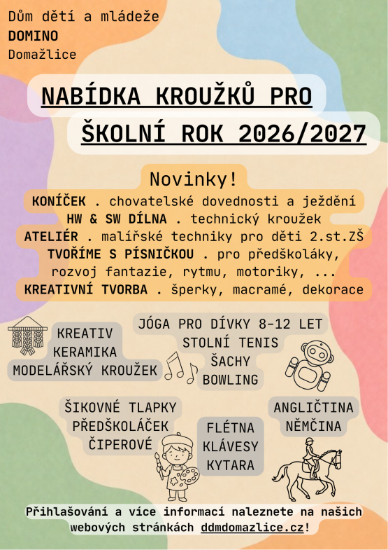 kroužky2026/27 kroužky2026/27